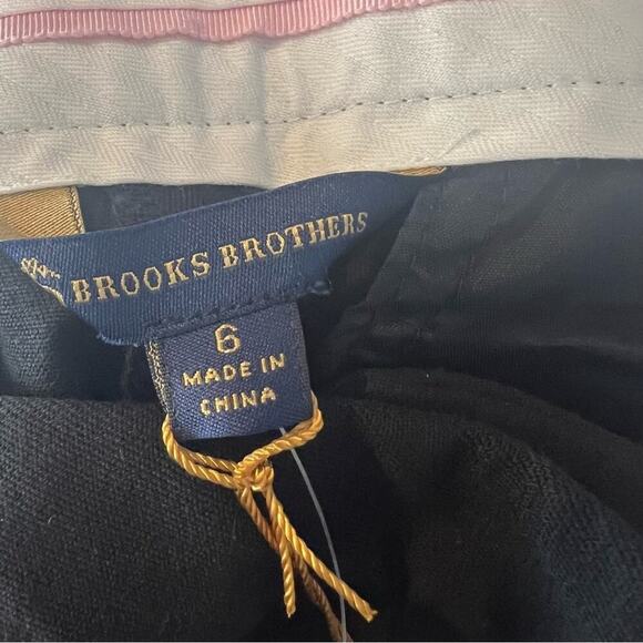 Brooks Brothers Black Slim Straight Pants - Picture 10 of 10